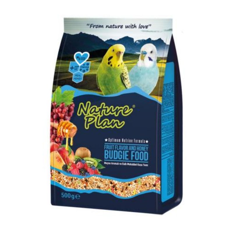 Nature Plan Muhabbet Kuşu Yemi 500 Gr