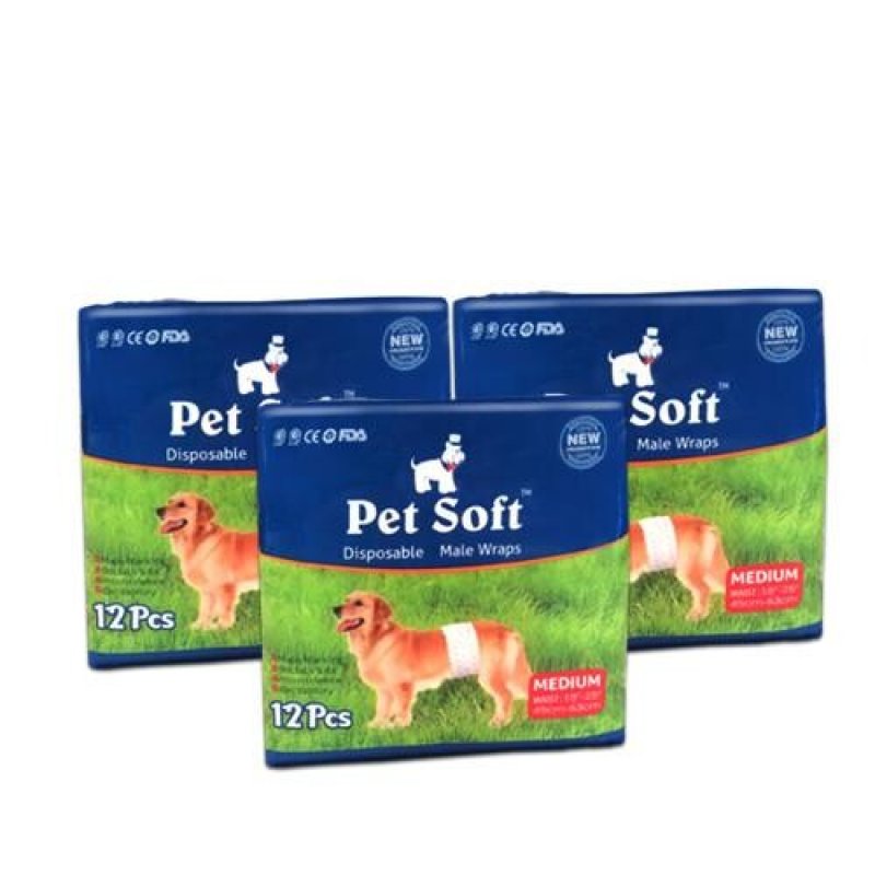 Köpek İçin Alt Tuvalet Bezi Small 12 li Paket