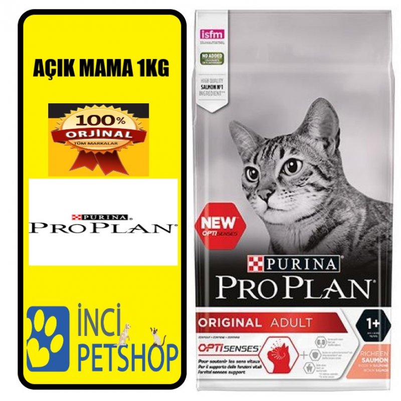 Pro Plan Somonlu açık Kedi Maması 1 Kg