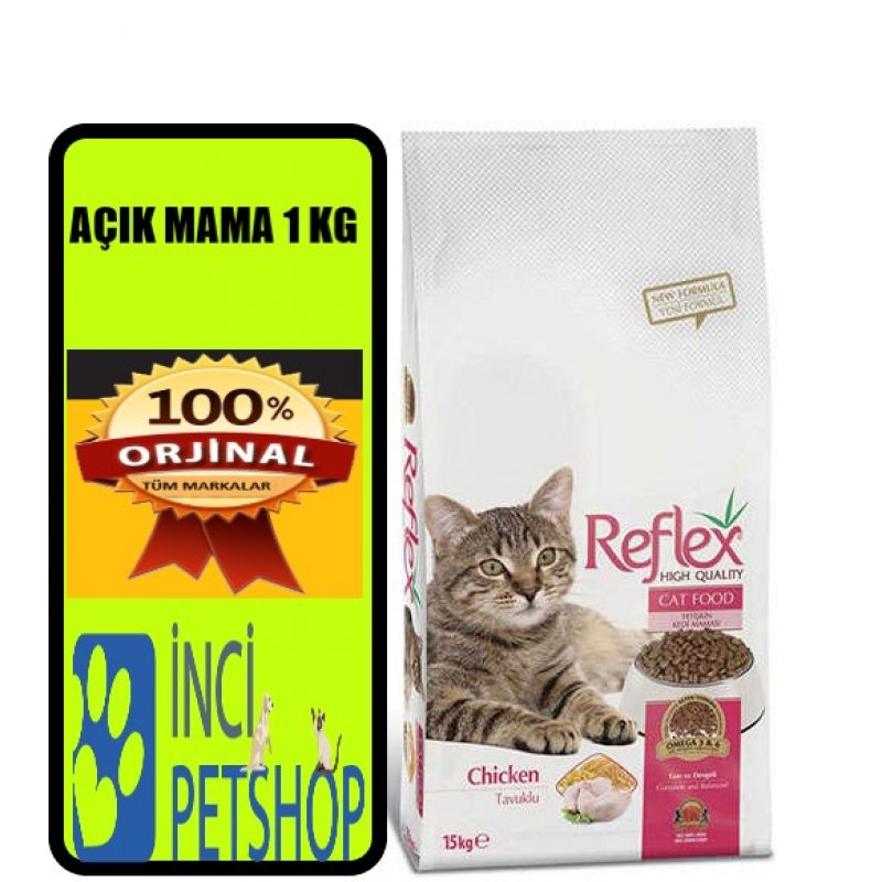 Reflex Tavuklu AÇIK Kedi Maması 1 Kg