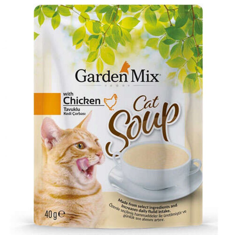 Garden Mix Tavuklu Kedi Çorbası 40 Gr