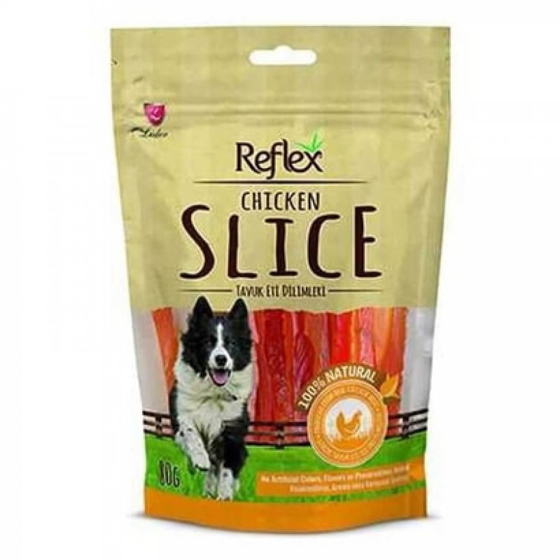 Reflex Tavuk Eti Dilimleri Köpek Ödülü 80 Gr