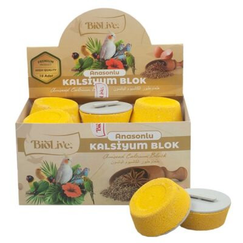 BİOLİVE ANASONLU KALSİYUM BLOK