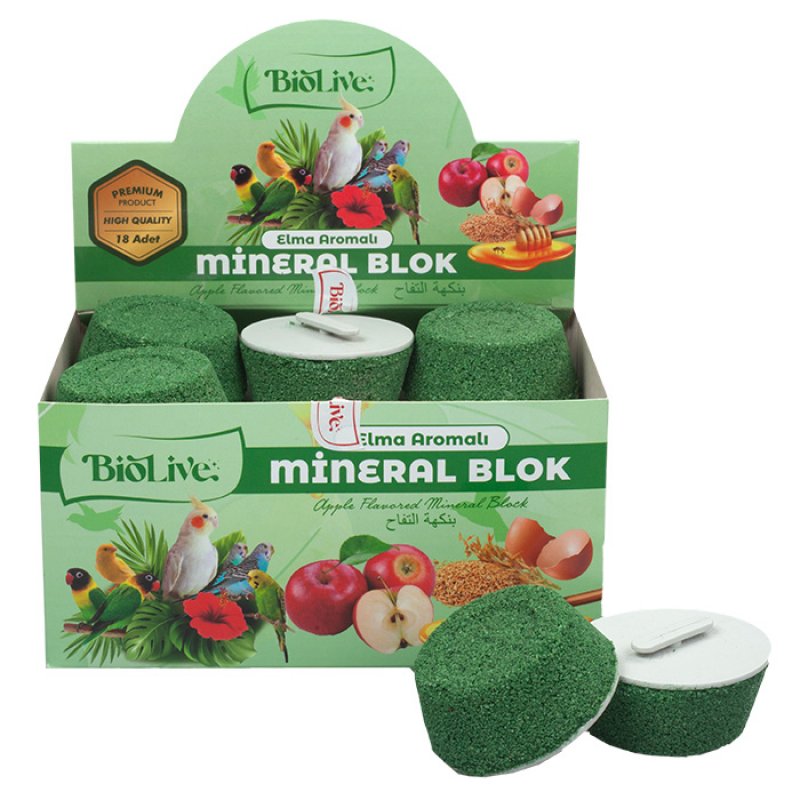 BİOLİVE ELMALI MİNERAL BLOK