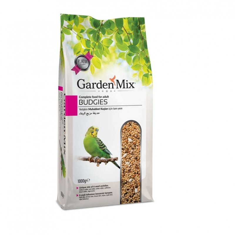 Garden Mix Platin Muhabbet Kuşu Yemi 1000 Gr
