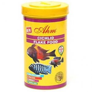 Ahm Cichlid Flake Food Balık Yemi 250Ml