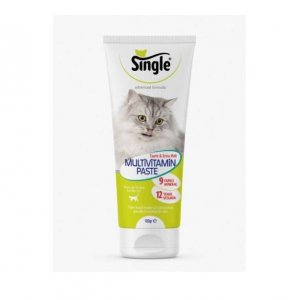 Single Kedi Multivitamin İçerikli Macun 100 Gr