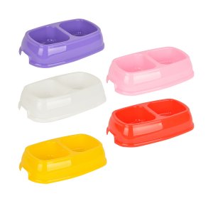 İkili Mama Kabı 20 cm