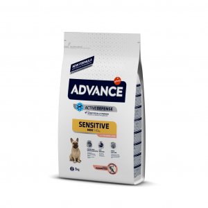 Advance Mini Sensitive Somonlu Küçük Irk Köpek Maması 3 Kg