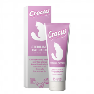 Crocus Sterilised Kısırlaştırılmış Malt Kedi Macunu 100 Gr